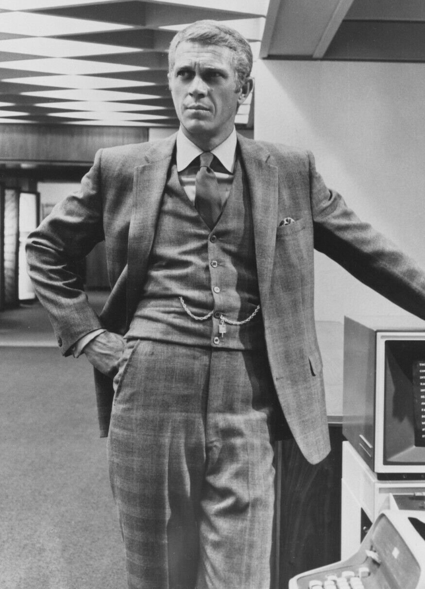 Steve McQueen — TV Flash editorial portrait