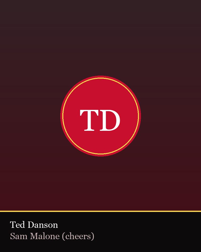 Ted Danson — TV Flash editorial portrait