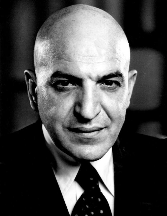 Telly Savalas — TV Flash editorial portrait