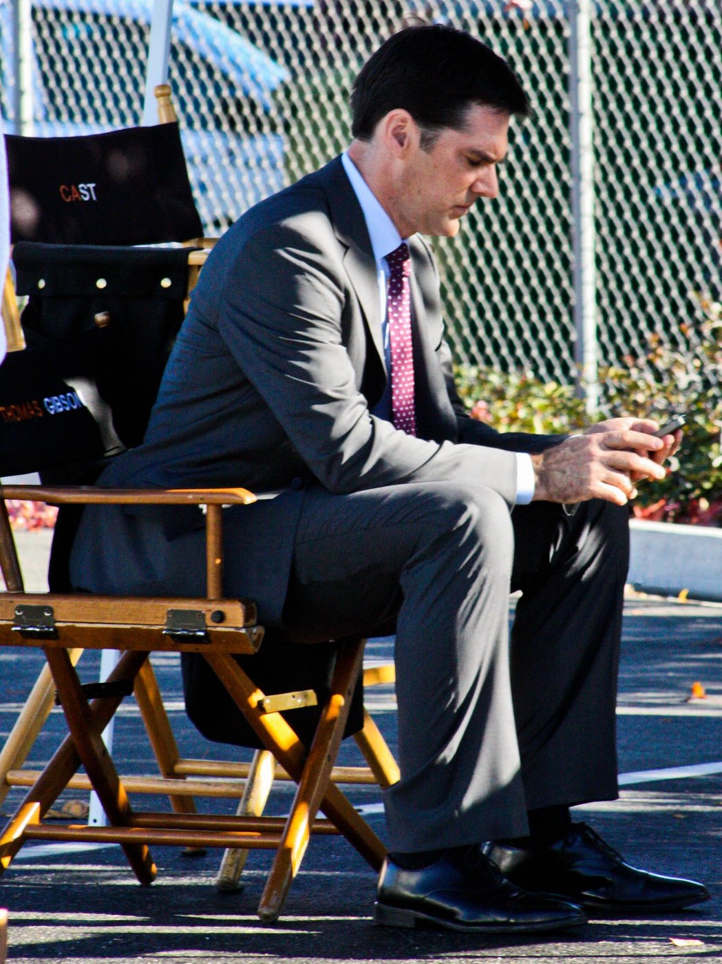 Thomas Gibson — TV Flash editorial portrait