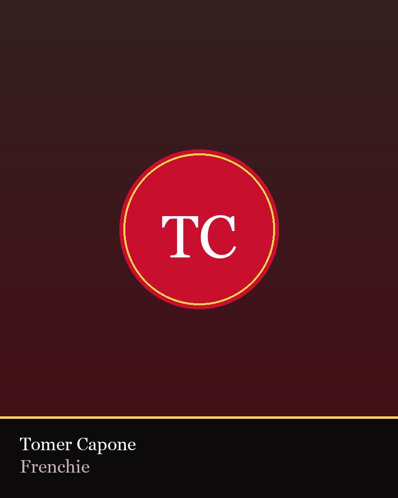 Tomer Capone — TV Flash editorial portrait