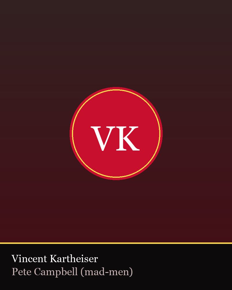 Vincent Kartheiser — TV Flash editorial portrait