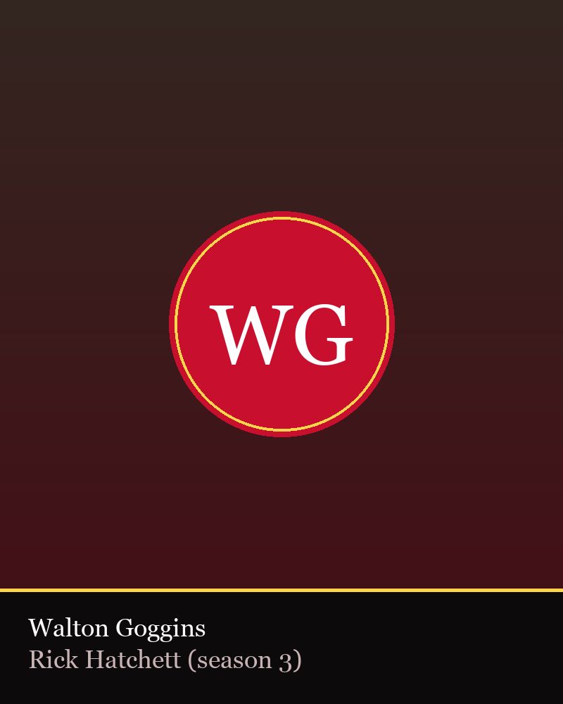 Walton Goggins — TV Flash editorial portrait