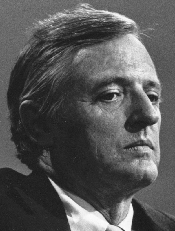 William F. Buckley Jr. — TV Flash editorial portrait
