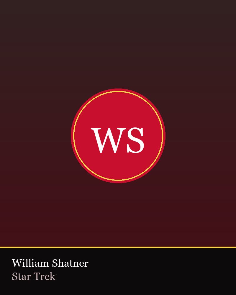 William Shatner — TV Flash editorial portrait