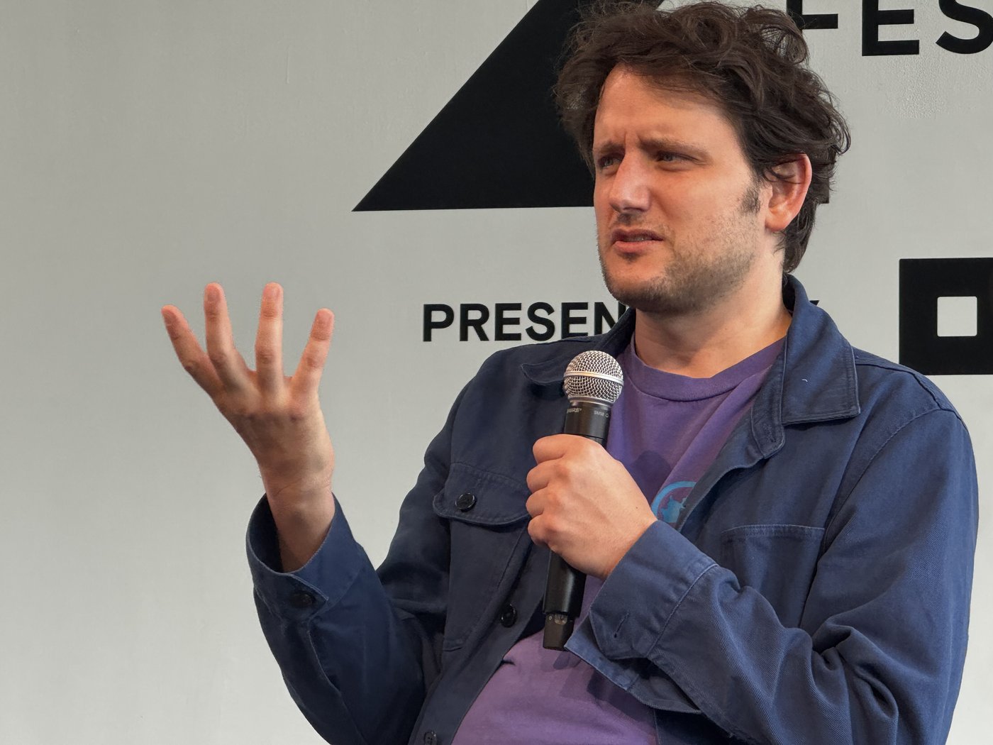 Zach Woods — TV Flash editorial portrait