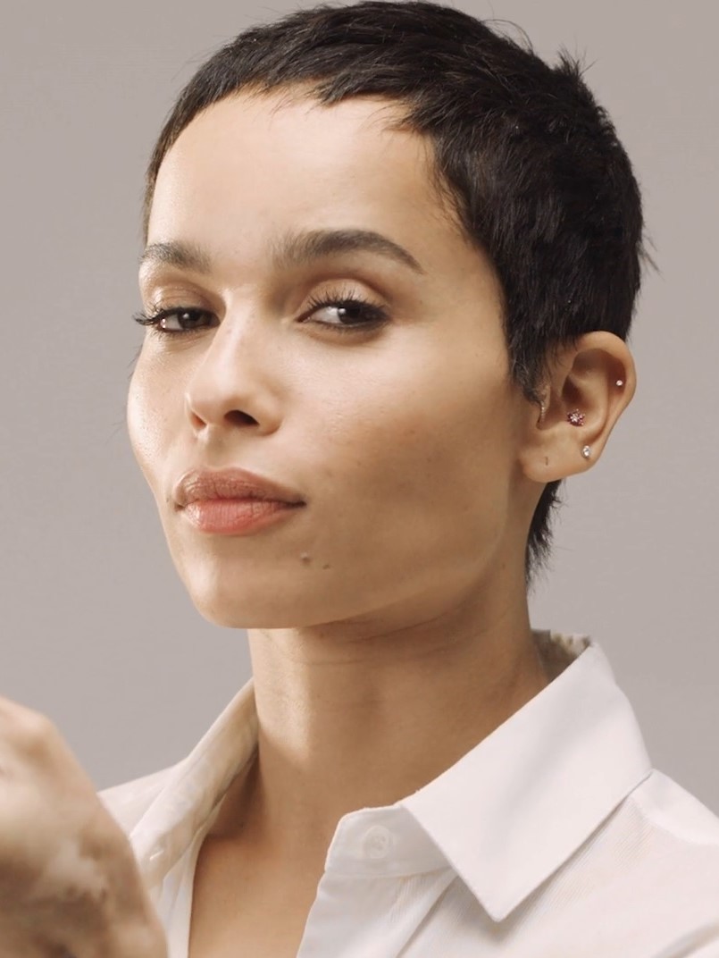 Zoë Kravitz — TV Flash editorial portrait