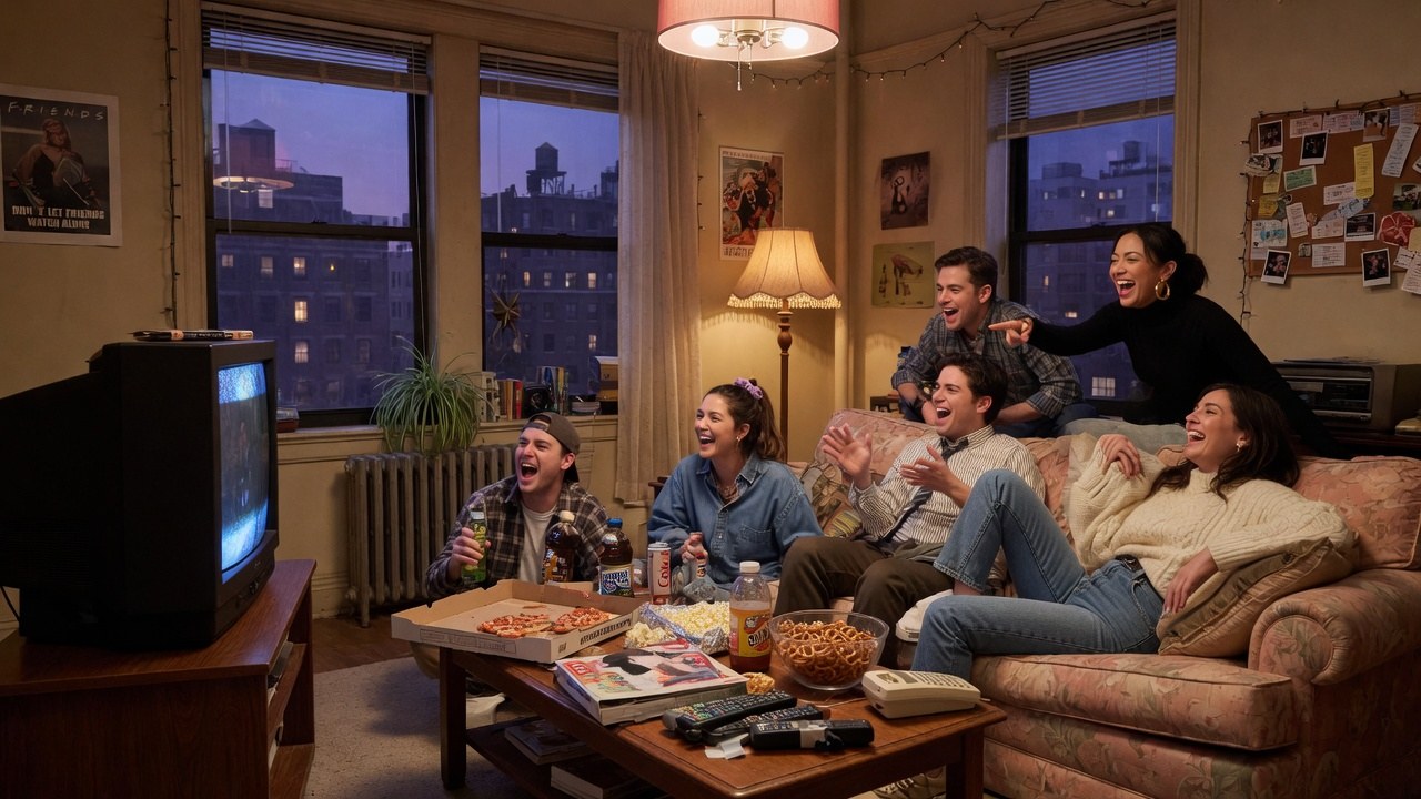 Must-See TV Thursdays — cultural era collage