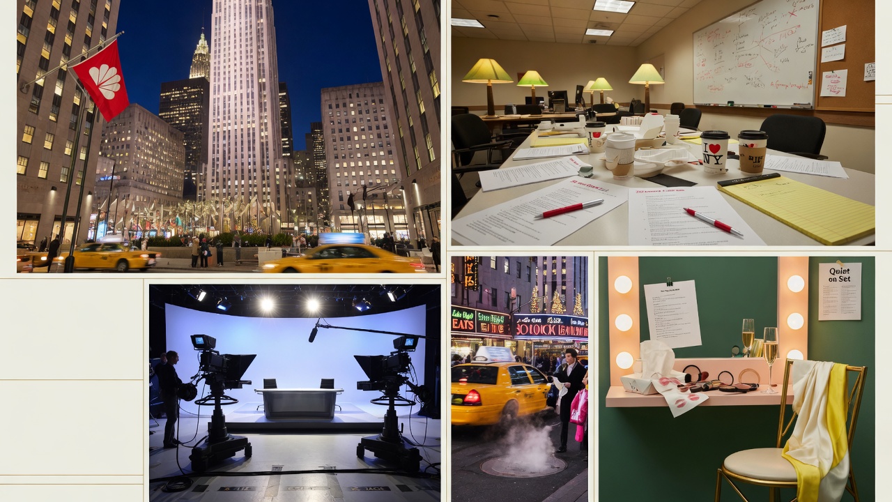 30 Rock — editorial still collage for TV Flash