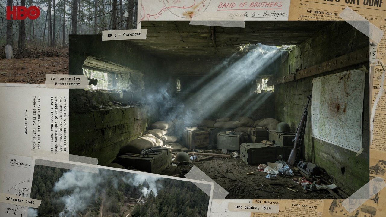 Band of Brothers — editorial still collage for TV Flash
