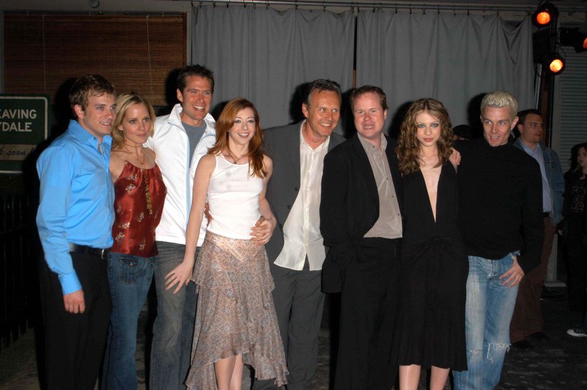 Buffy the Vampire Slayer — editorial still collage for TV Flash