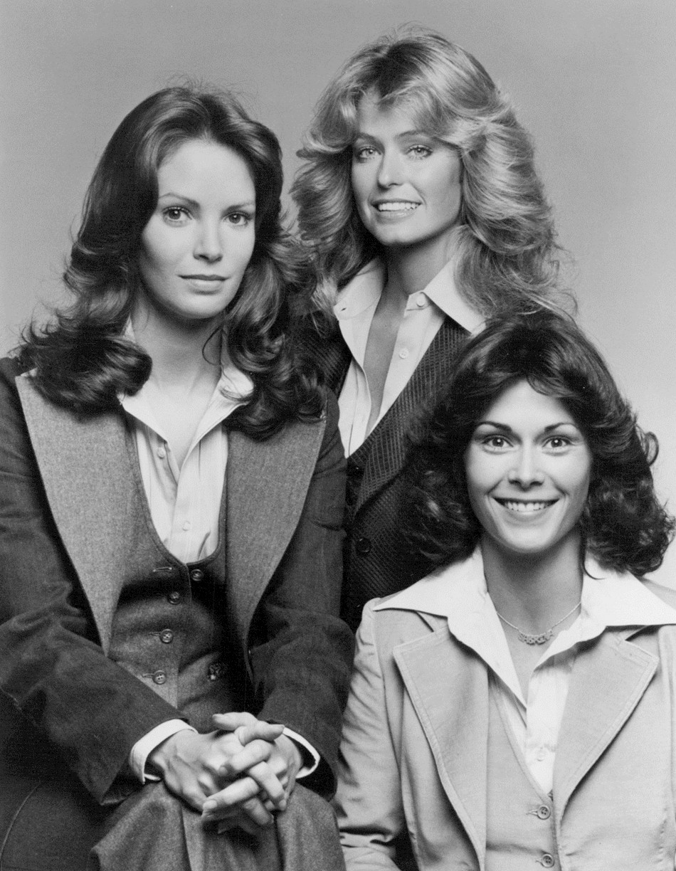 Charlie's Angels — editorial still collage for TV Flash