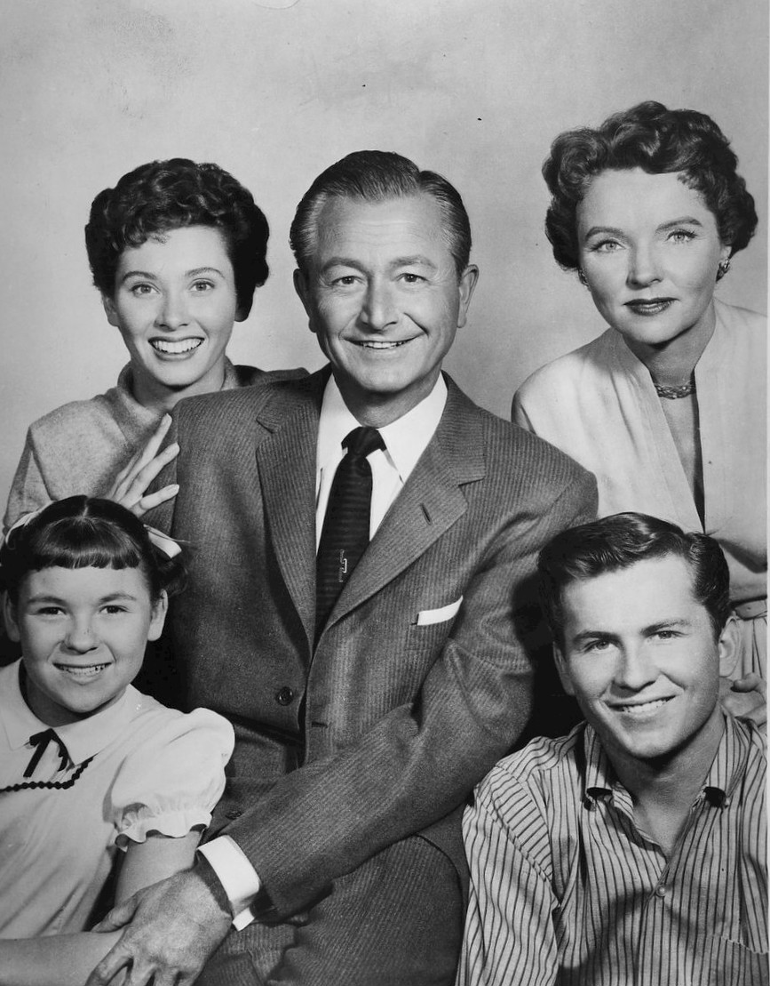 Father Knows Best — editorial still collage for TV Flash