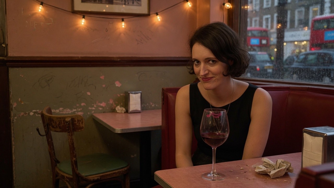 Fleabag — editorial still collage for TV Flash