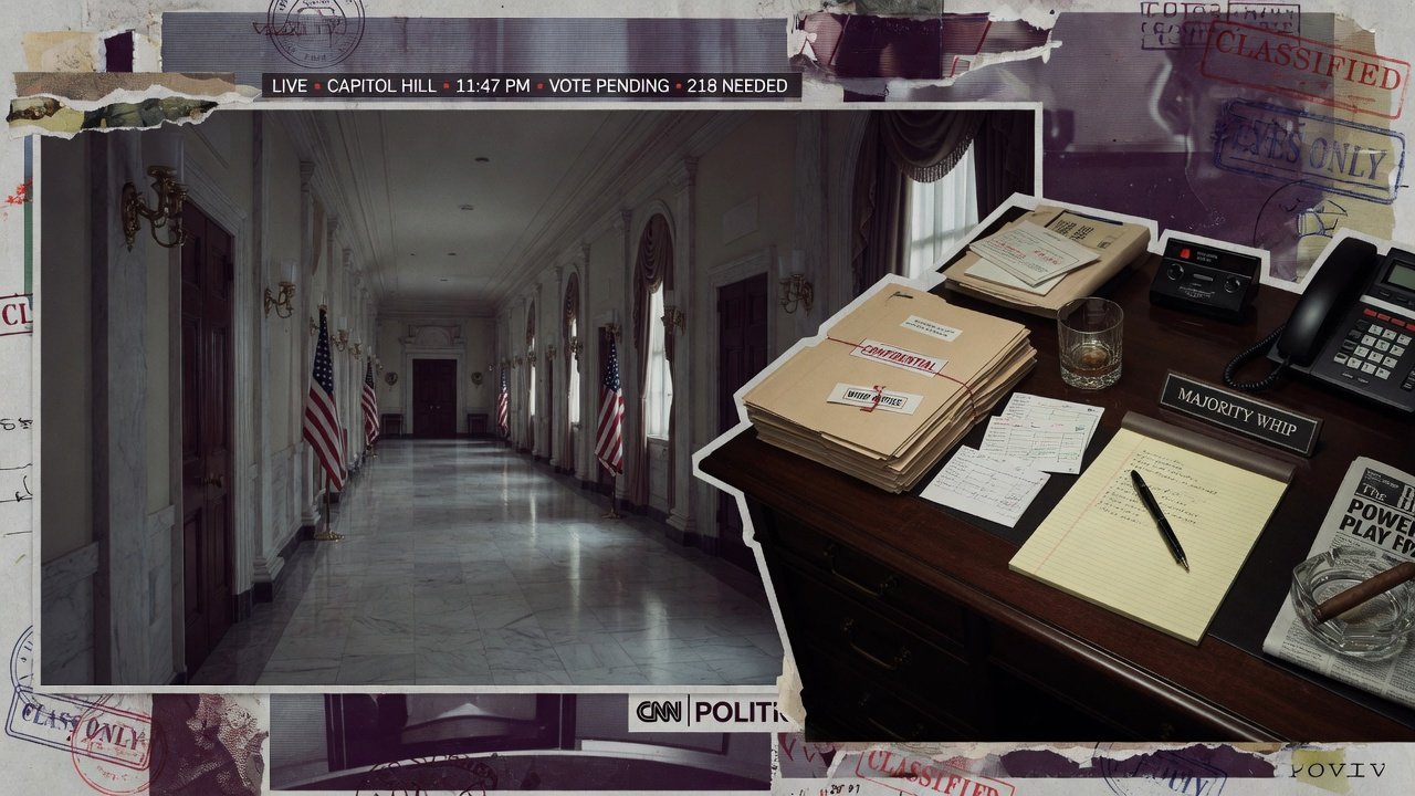 House of Cards — editorial still collage for TV Flash