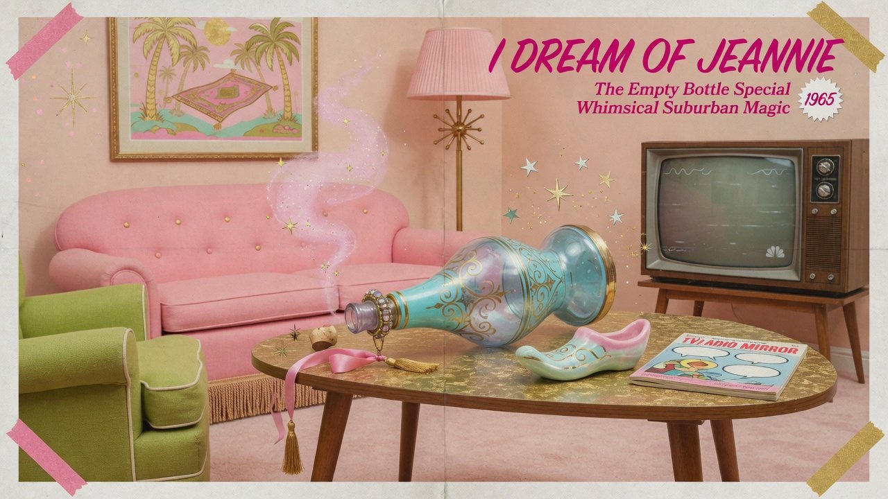 I Dream of Jeannie — editorial still collage for TV Flash