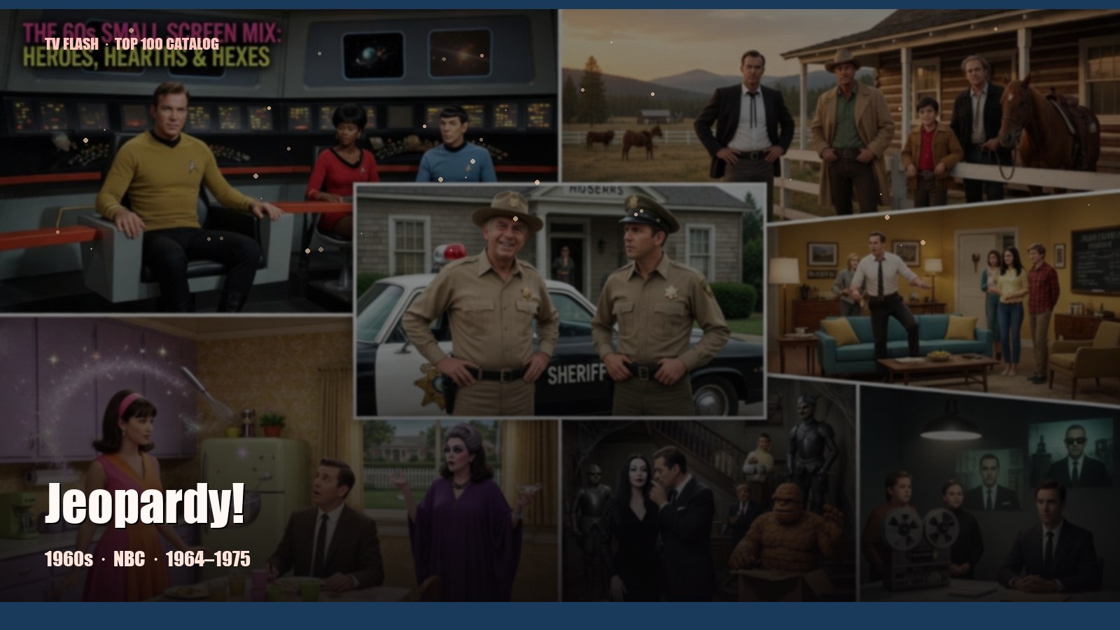 Jeopardy! — editorial still collage for TV Flash