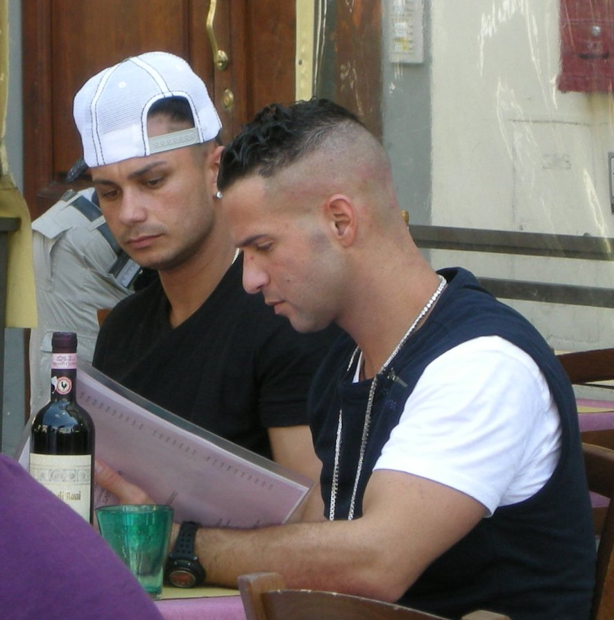 Jersey Shore — editorial still collage for TV Flash