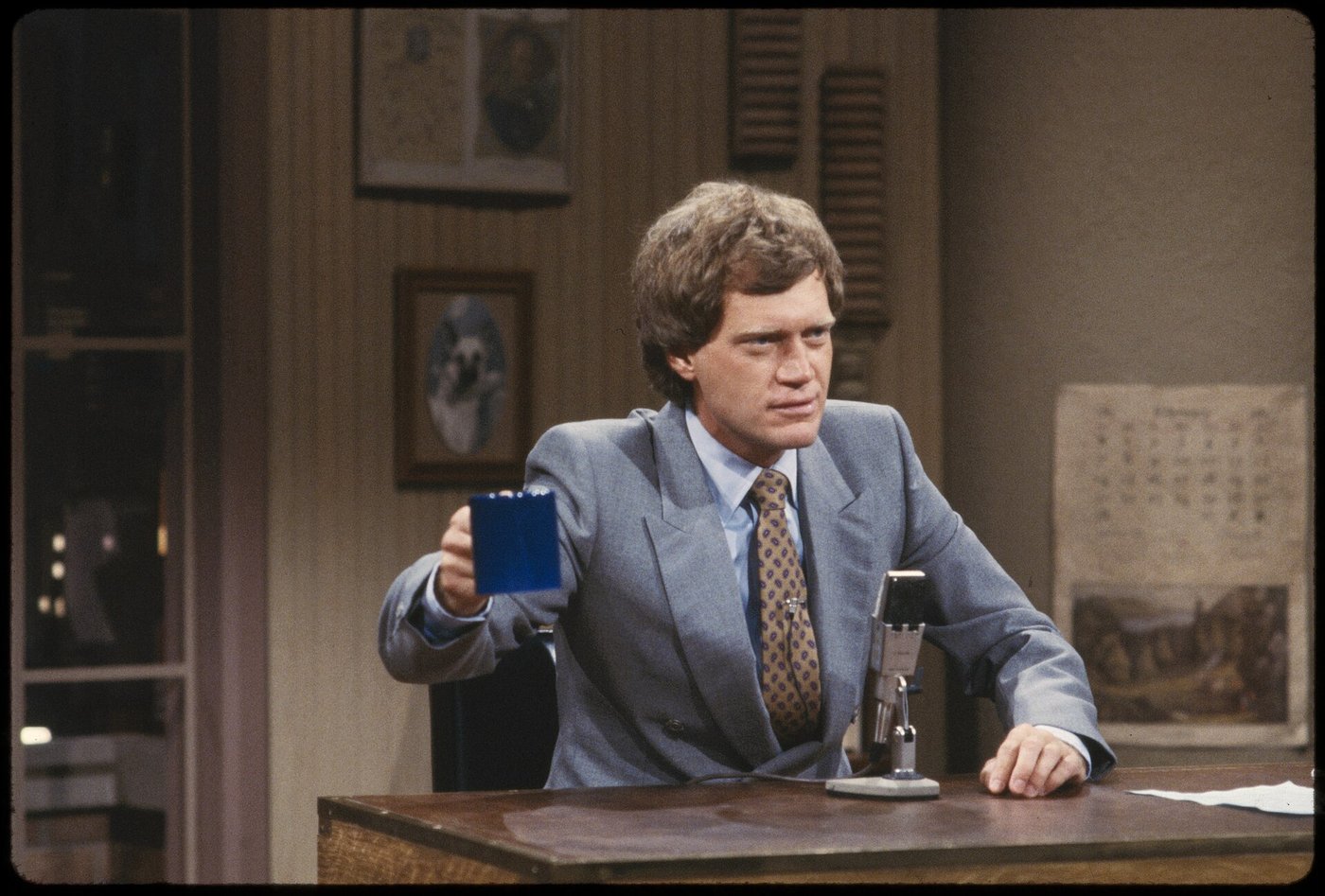 Late Night with David Letterman — editorial still collage for TV Flash