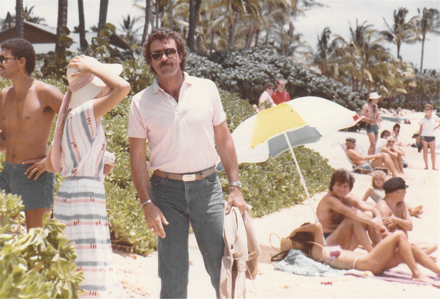 Magnum, P.I. — editorial still collage for TV Flash