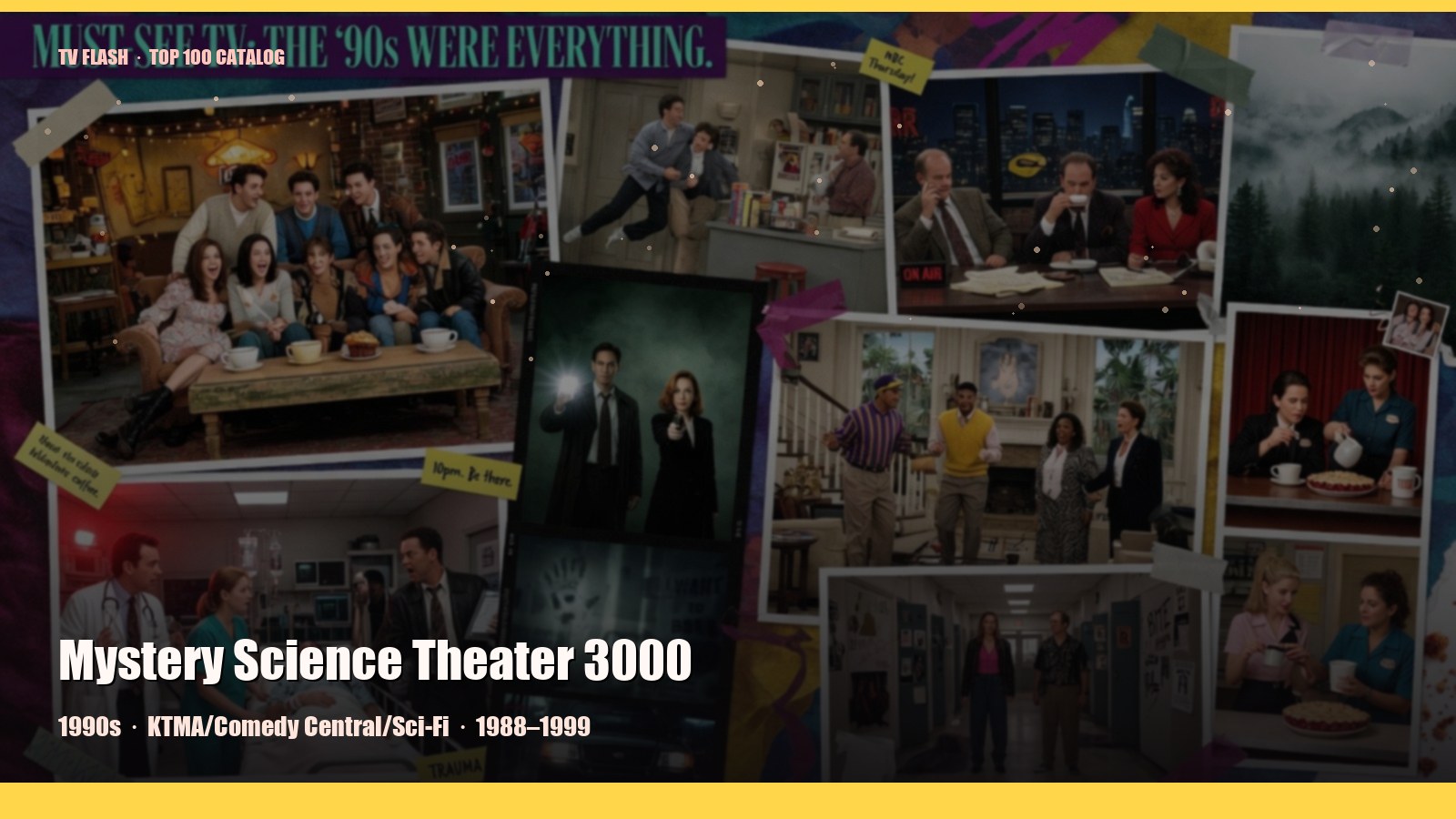 Mystery Science Theater 3000 still
