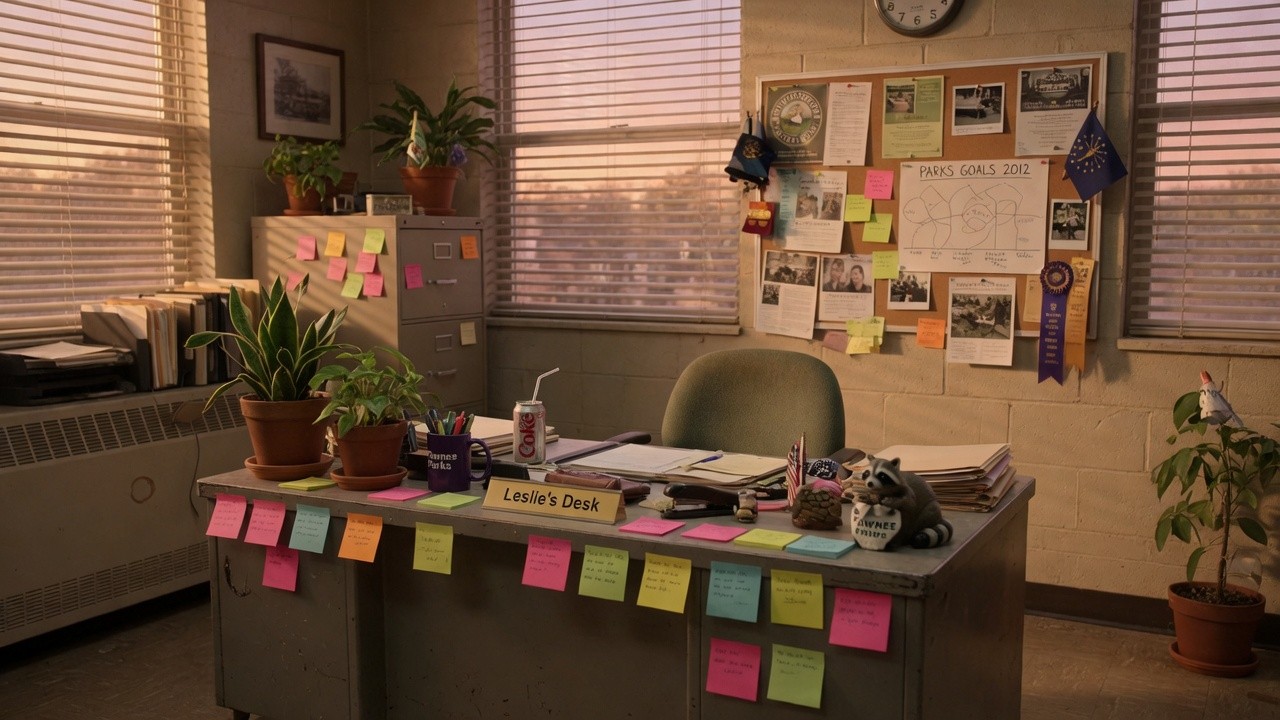 Parks and Recreation — editorial still collage for TV Flash
