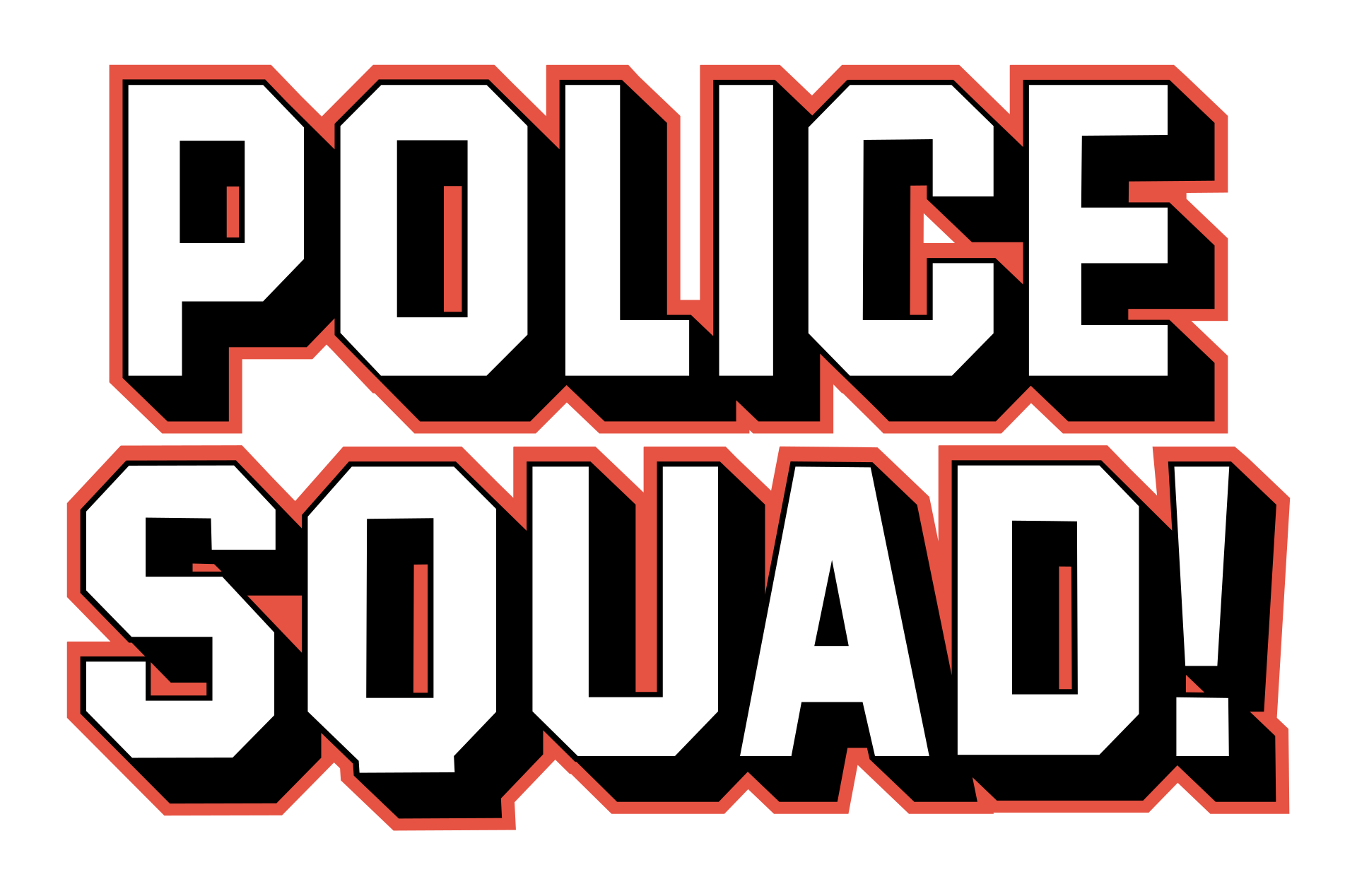 Police Squad! — editorial still collage for TV Flash
