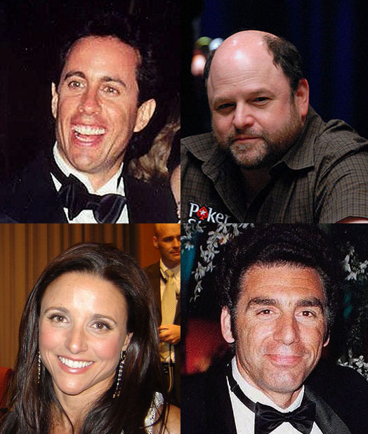 Seinfeld — editorial still collage for TV Flash