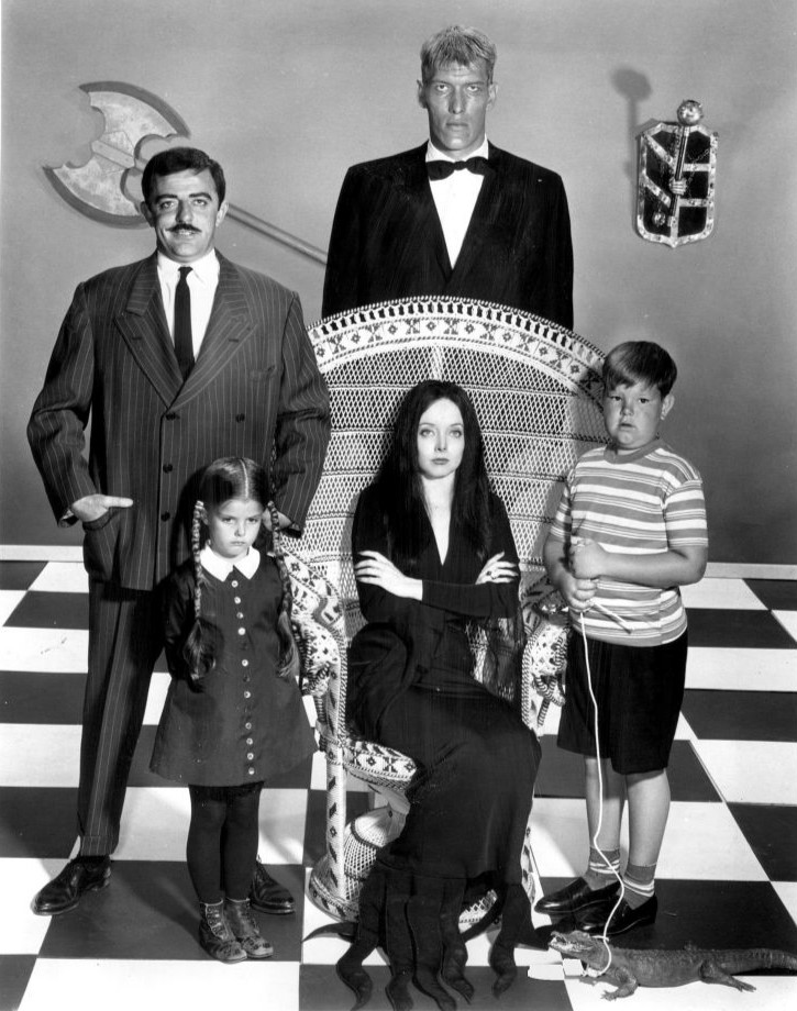The Addams Family — editorial still collage for TV Flash