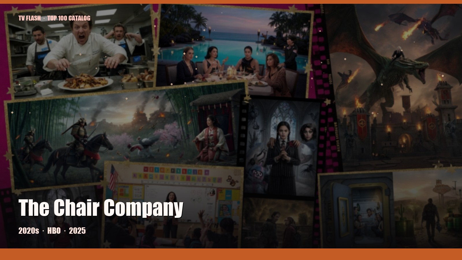 The Chair Company — editorial still collage for TV Flash