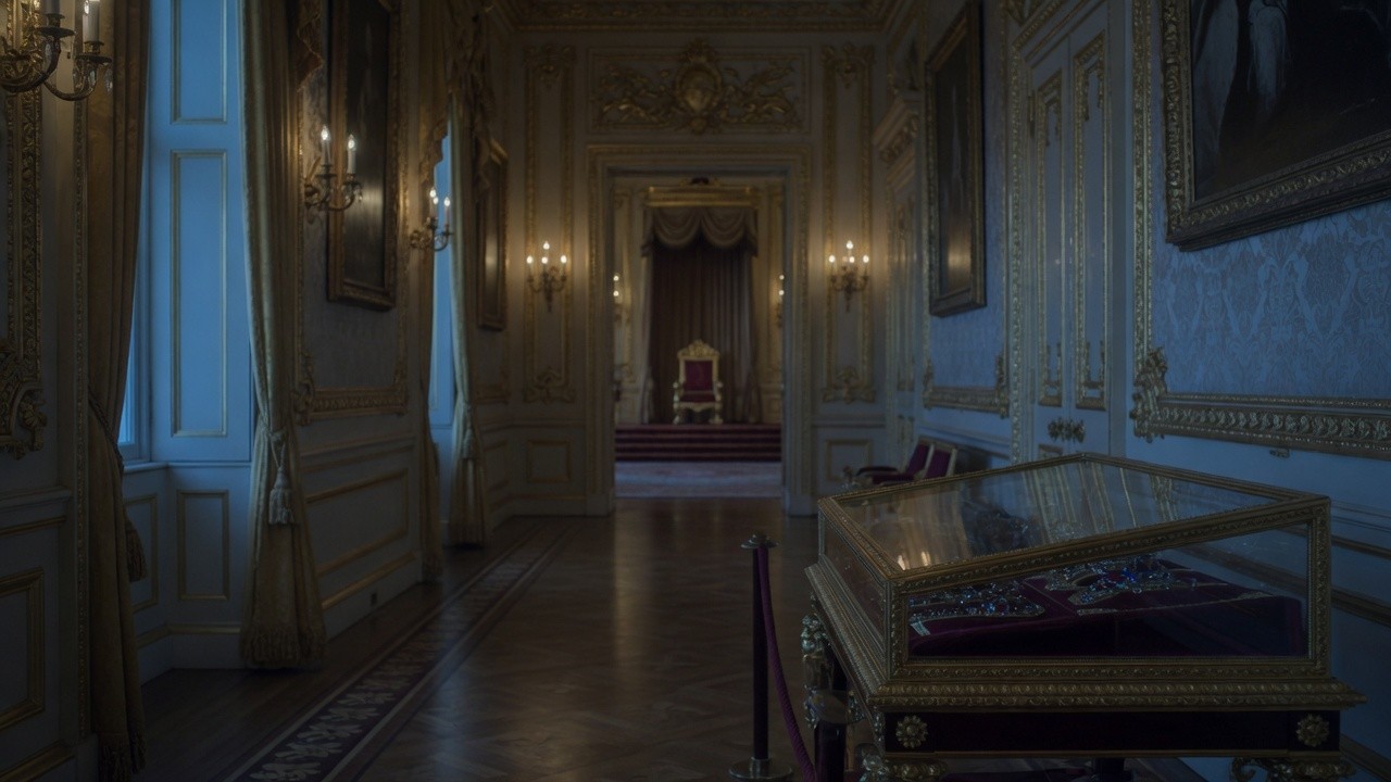 The Crown — editorial still collage for TV Flash