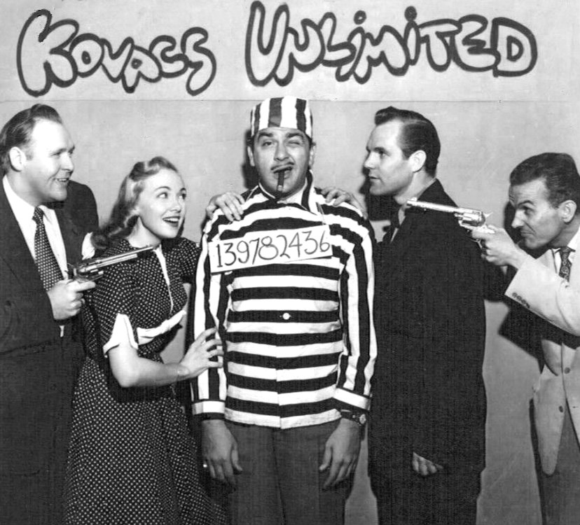 The Ernie Kovacs Show — editorial still collage for TV Flash