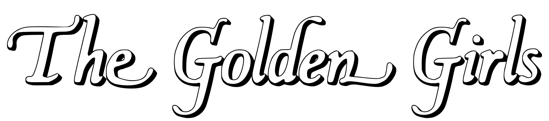 The Golden Girls — editorial still collage for TV Flash