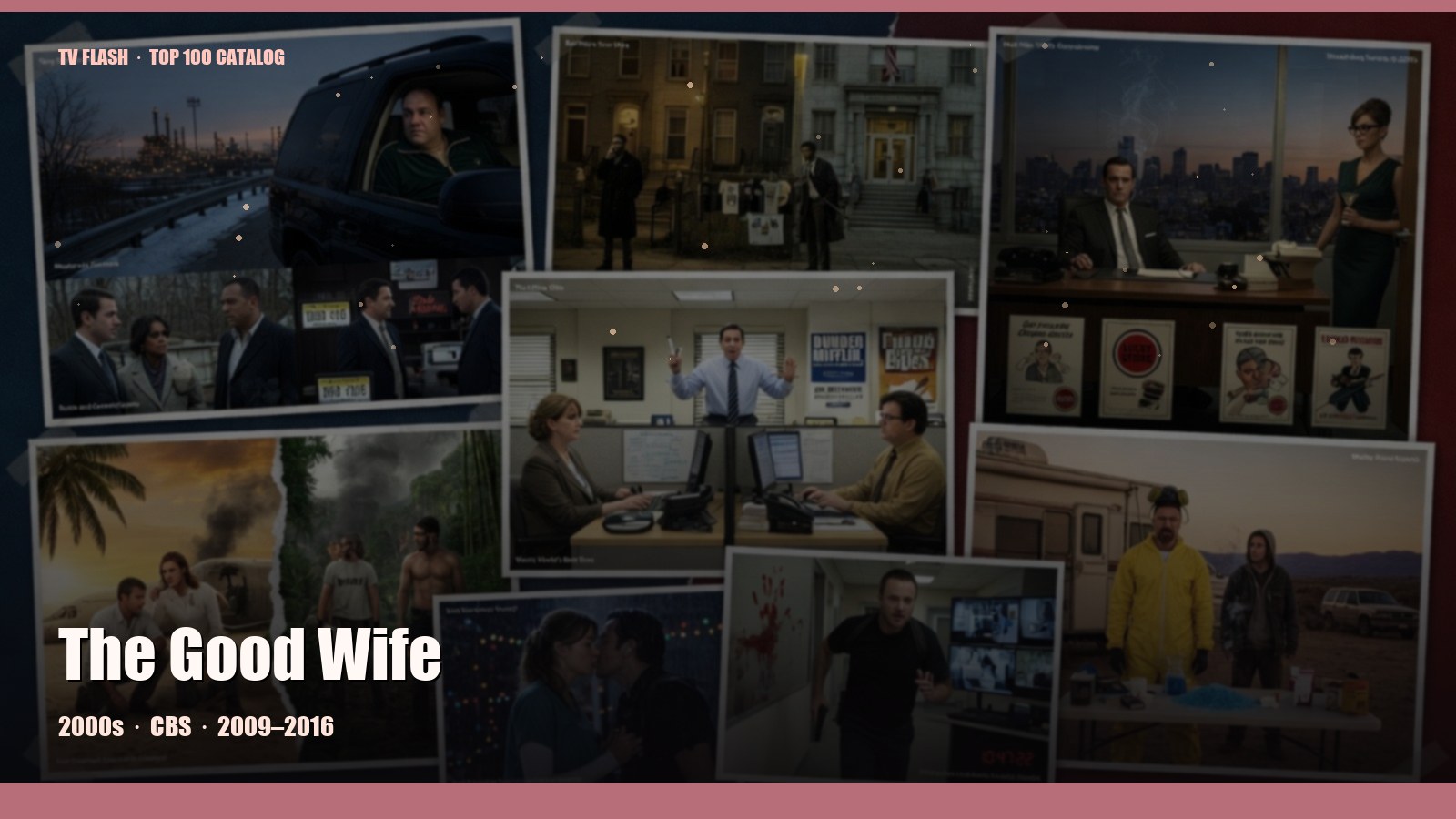 The Good Wife — editorial still collage for TV Flash