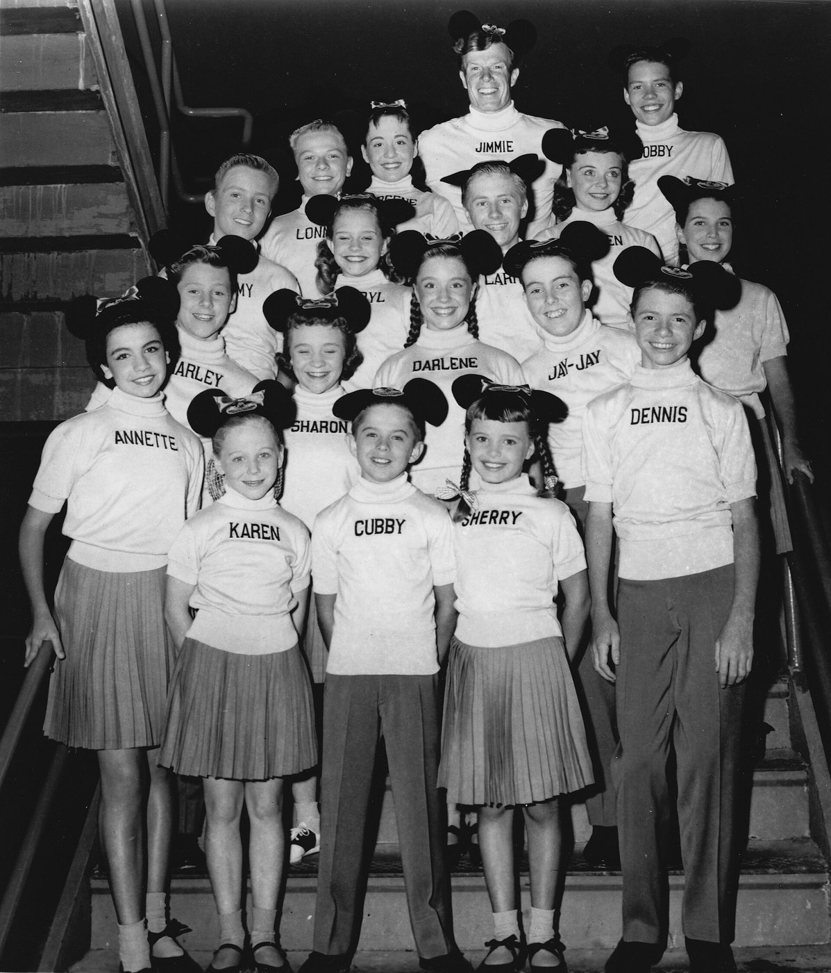 The Mickey Mouse Club — editorial still collage for TV Flash