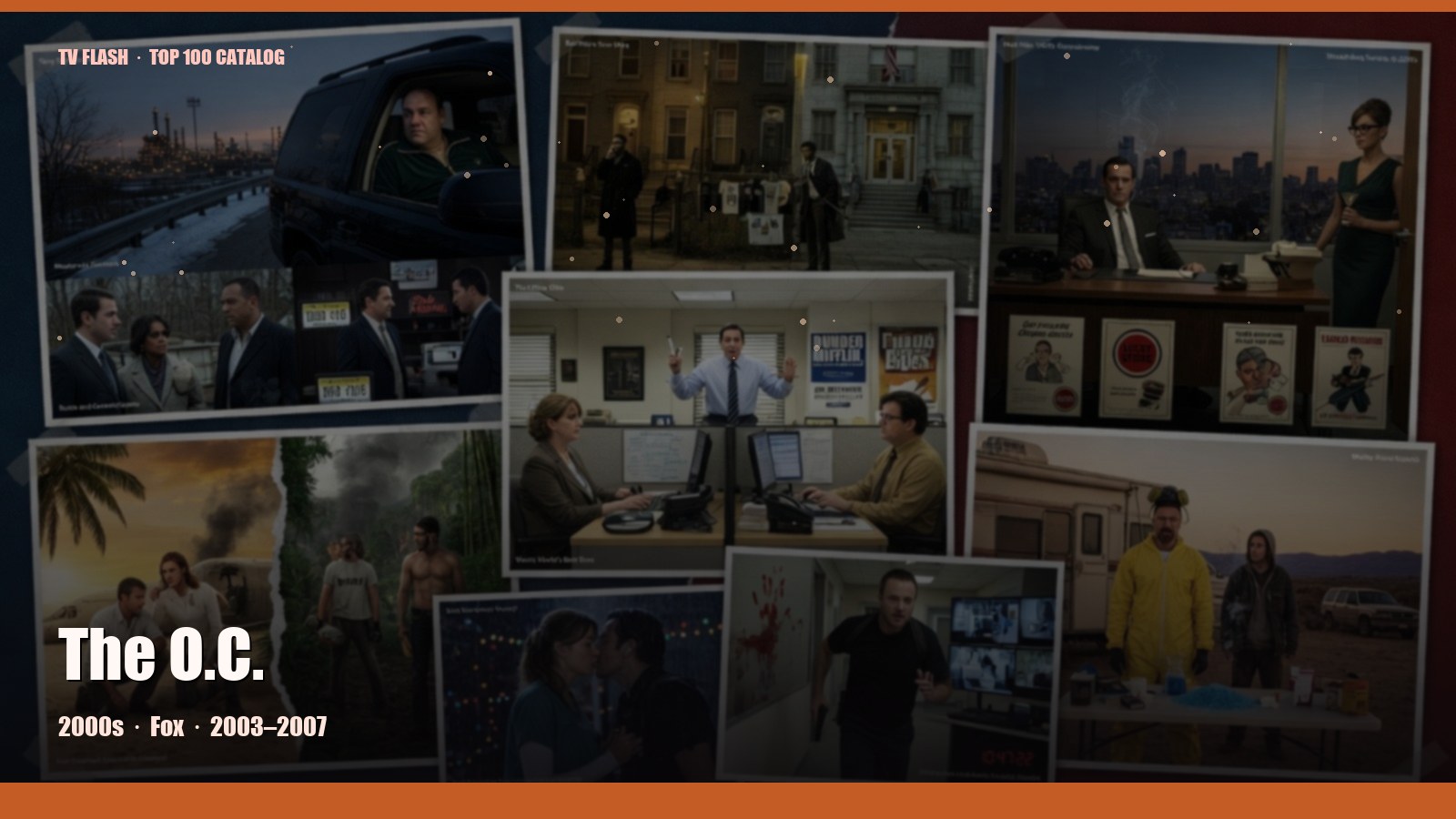 The O.C. — editorial still collage for TV Flash