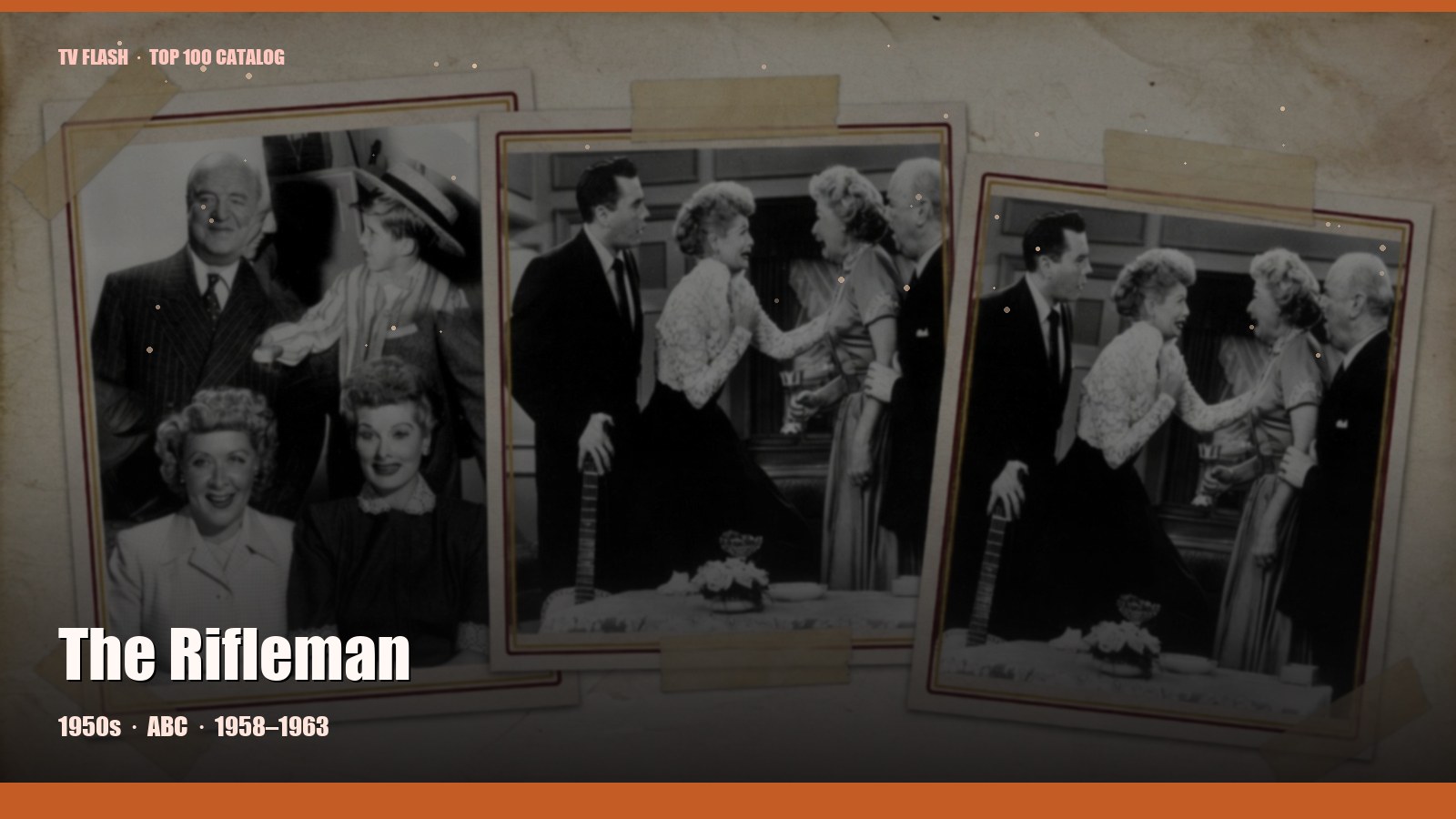 The Rifleman — editorial still collage for TV Flash