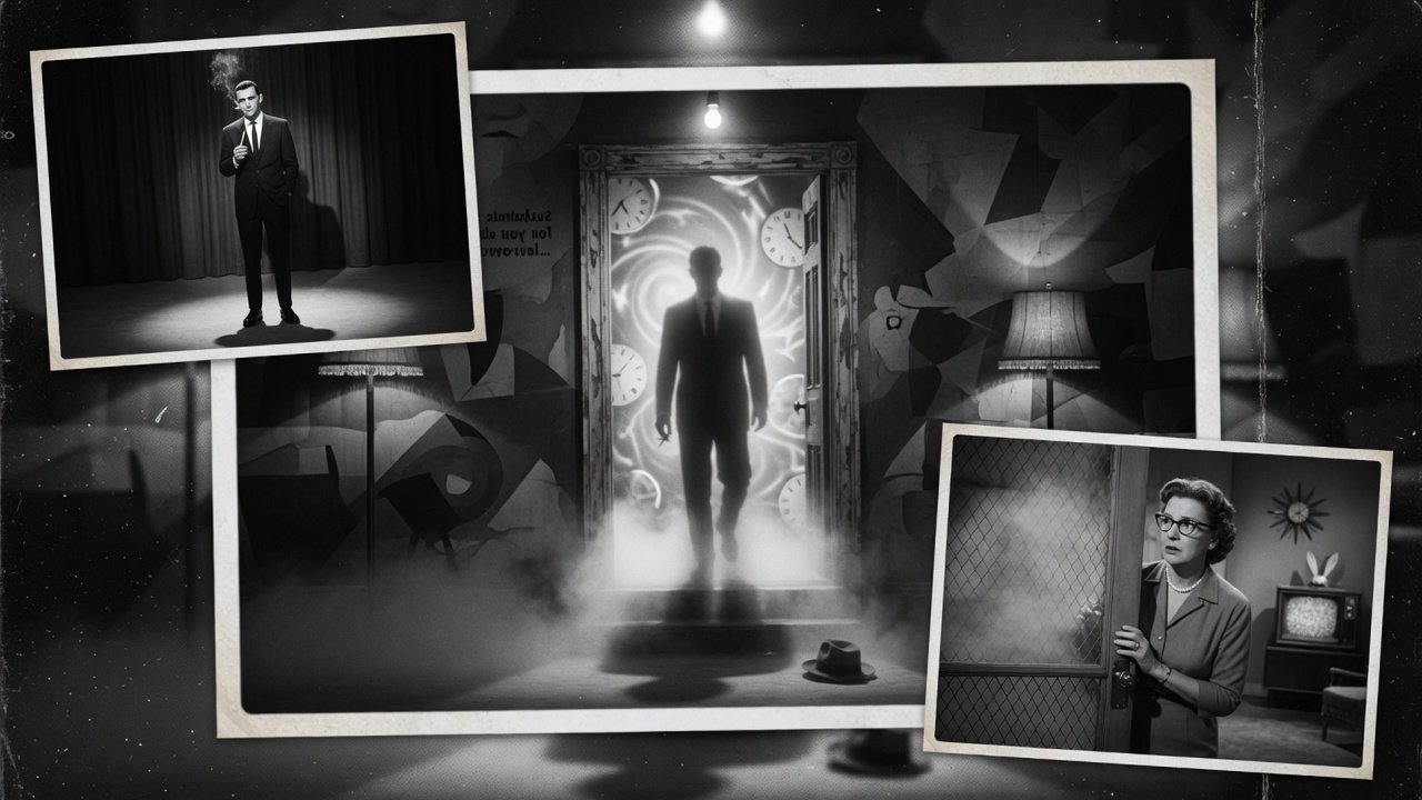 The Twilight Zone — editorial still collage for TV Flash
