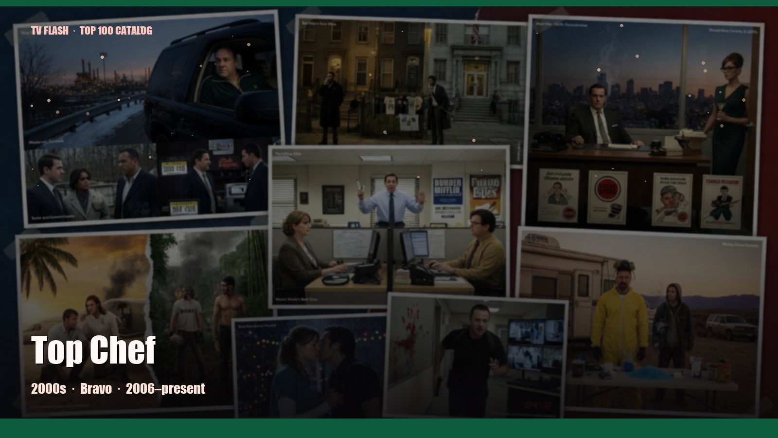 Top Chef — editorial still collage for TV Flash