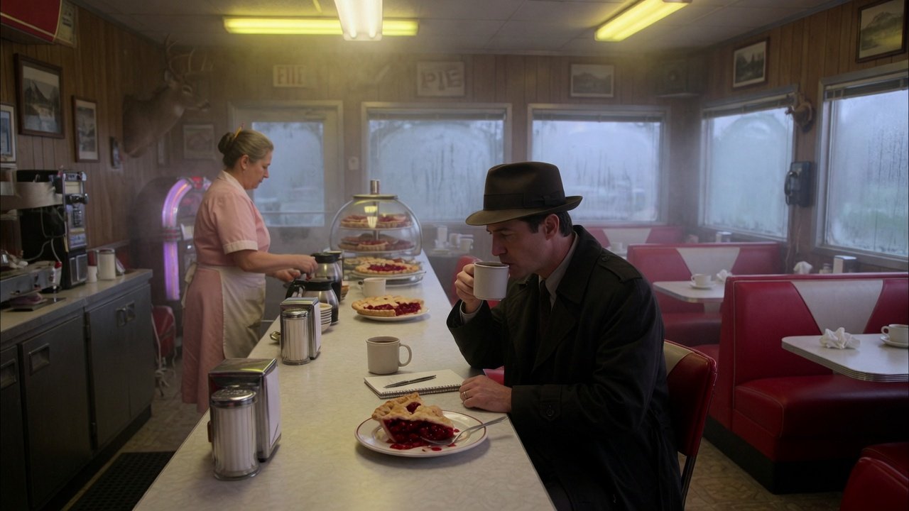 Twin Peaks — editorial still collage for TV Flash