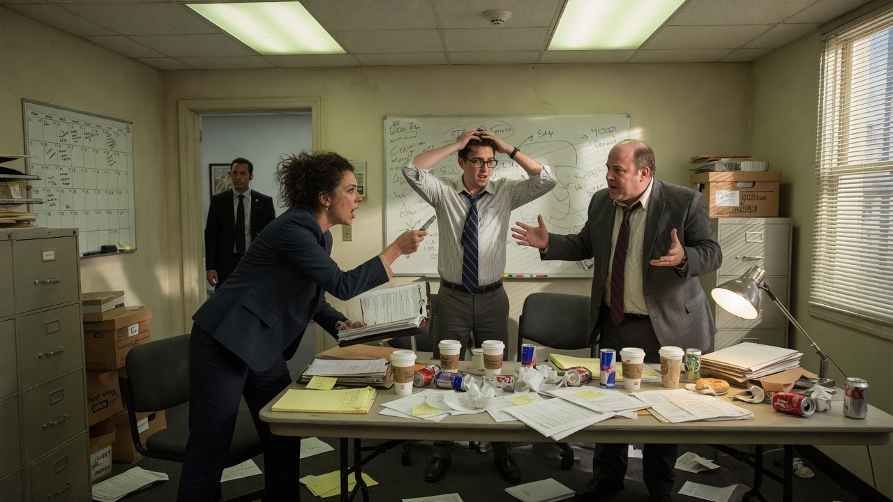 Veep — editorial still collage for TV Flash