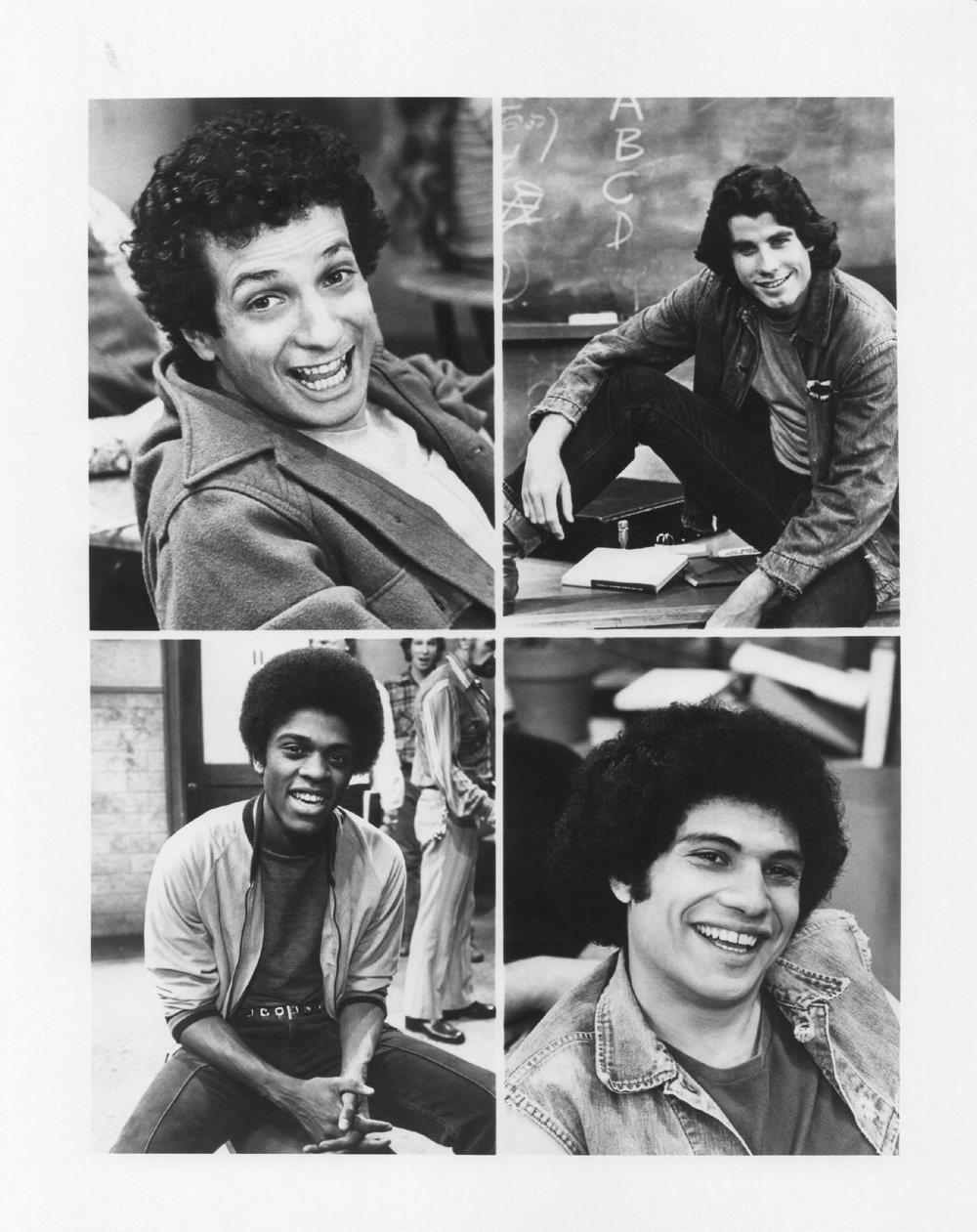 Welcome Back, Kotter — editorial still collage for TV Flash